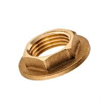 Contre écrou laiton à grand plateau 3/8