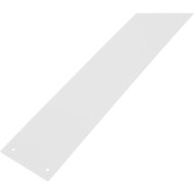 Contremarche Contrastée Beaujoire 100x900 Mm Aluminium Thermolaqué Blanc
