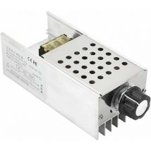 Contrôleur De Vitesse De Moteur, 6000W ac 220V scr Régulateur De Tension Electrique Thermostat De Gradateur De Contrôle De Vitesse De Moteur