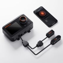 Spider Farmer – Controlador inteligente de luz de crecimiento GGS – Voltaje de entrada 110V-220V – Sensor de temperatura y humedad