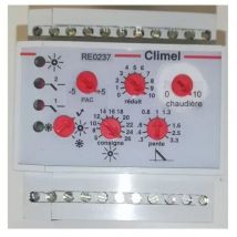 Climel - Controlador de temperatura RE0237 - Gris