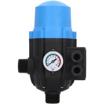 Contrôleur automatique de pression de pompe avec jauge, interrupteur de commande électronique de pompe à eau 220-240V
