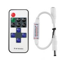 Contrôleur/télécommande pour ruban led mono couleur 12V