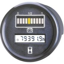 Bauser - 830/008-028-0-1-003-1010 24VDC 1,73V/Z Appareil de mesure numérique à encastrer 0 à 99999,9 h