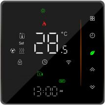 Tancyco - Contrôleur de température de thermostat intelligent WiFi hebdomadaire programmable prend en charge le contrôle tactile/application