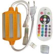 Controleur télécommande infrarouge pour néon flexible rgb 220V