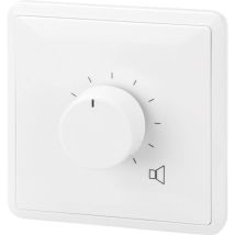 Controllo Volume PA Incasso Bianco – Monacor – 80mm x 67mm x 80mm – 50-18000Hz