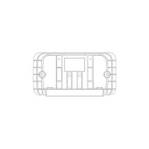 Todini - Controplacca hidrobox mono telaio placca monocomando 14.41 c