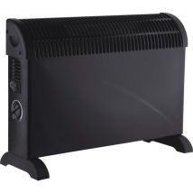 Convecteur mobile – 2000 W – Noir – Confort Line