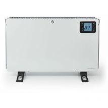 Convecteur Aérotherme Turob Aérotherme électrique Thermostat réglable 3 niveaux de chauffe Aérotherme Télécommande Minuterie L 60,5 cm