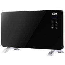 E3/07182 convecteur à plaque en verre 1500W EDM