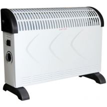 Radiateur convecteur 2000w noir/blanc Profile 282000200