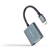Conversor Usb-c a Dvi-d Gris Nanocable 10.16.4103-g