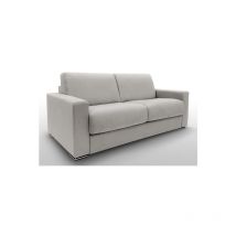 Canapé lit Pluslit canapé convertible 3 places gris clair 140