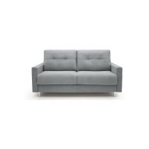 Canapé lit Rocky canapé convertible 3 places gris clair 160cm