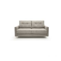 Canapé lit Rocky canapé convertible 3 places taupe 160 cm
