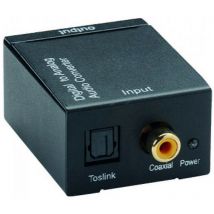 Hexakit - convertidor coaxial digital / óptico - ha1908/79