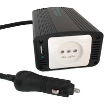 Convertisseur de voiture 12V 230V Prise 16A Port usb 2A