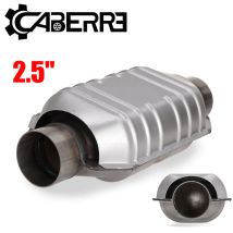 Convertisseur Catalytique À Trois Voies Diamètre 2,5'' Longueur 13'' Largeur 6,5'' Bouclier Thermique Universel Convertisseur Catalytique De 