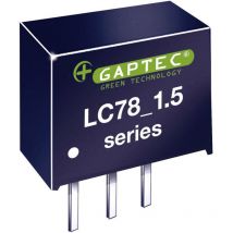 Convertisseur cc/cc pour circuits imprimés Gaptec LC7812-1.5 10020042 12 v/dc 12 v/dc 1.5 a 18 w Nbr. de sorties: 1 x
