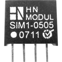 Hn Power - Convertisseur Cc/cc Pour Circuits Imprimés Sim1-1224-sil4 Nbr. De Sorties: 1 X 12 V/dc 24 V/dc 42 Ma 1 W 1 Pc(