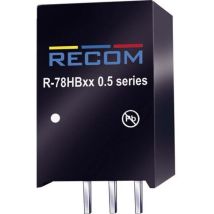 Convertisseur cc/cc pour circuits imprimés Recom R-78HB5.0-0.5 Nbr. de sorties: 1 x 48 v/dc 5 v/dc 0.5 a 2.5 w 1 pc(s)