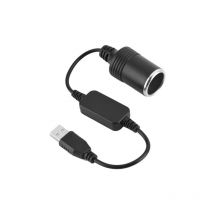 Convertisseur d'adaptateur d'allume-Cigare, Port usb vers câble Adaptateur de convertisseur de Prise Allume-Cigare 12V