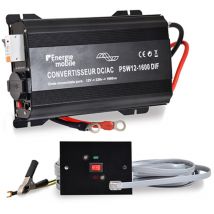 Convertisseur dc/ac 12/230V 1600W pur-sinus psw dif - EM