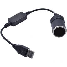 Yzmrbdqc - Convertisseur de prise allume-cigare usb a male vers 12 v