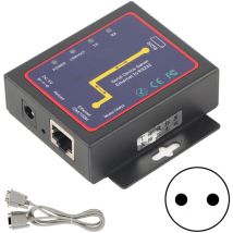 Rapanda - Convertisseur Ethernet RJ45 vers RS232 à 1 Port, RJ45 vers RS232, Module enfichable de Serveur série Unique, convertisseur RS-232/485/422