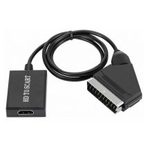 Convertisseur hdmi vers péritel adaptateur audio vidéo hd 1080p pour hdmi vers péritel Sky Box Stb