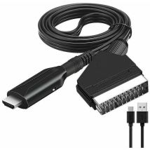Convertitore Da Scart A Hdmi, Adattatore Audio Video Per Hdtv/dvd/decoder/ps3/pal/ntsc Starlight Thsinde