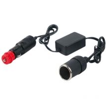 Convertisseur prise allume-cigare 24V vers 12V Htc Equipement 5A 60W et cable 100cm