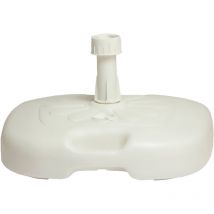Recom - base plastica per ombrellone con maniglie 45 x 45 - capacità 20 lt.