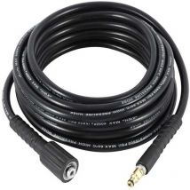 Convient aux tuyaux de lavage de voiture haute pression Kärcher tuyaux de machine à laver tuyau de lavage tuyau pvc tuyau haute pression - 10m, 1pc