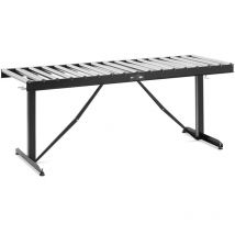 MSW - Convoyeur à rouleaux - 200 kg - 178 x 67 cm - 17 rouleaux - hauteur réglable Table à rouleaux Convoyeur logistique