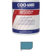 Coo-var - CooVar Suregrip Anti Slip Floor Paint - Blue - 1 Litre