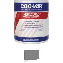 Coo-var - CooVar Suregrip Anti Slip Floor Paint - Light Grey - 5 Litre