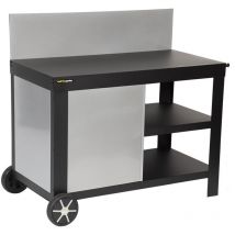 Carrito negro para plancha nova