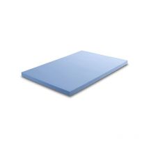 Visco Therapy - Cool Blue Hybrid Memory Foam Orthopaedic Mattress Topper, 10cm Thick - 3FT single