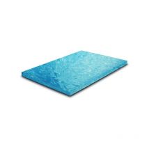 Cool Blue Hybrid Memory Foam Orthopaedic Mattress Topper, 5cm Thick - 4FT Small Double