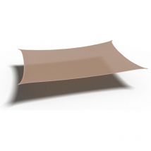 Coolfit Sonnensegel rechteckig, sand Bezug aus 285g/m² Polyethylen (HDPE), 300x500 cm