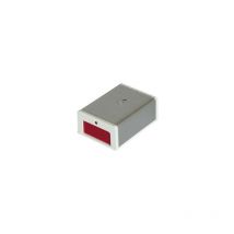 Cooper - 484ME - Pulsador de pánico electrónico con memoria led - 1 salida de relé rearmable mediante corte de 12V - Alimentación