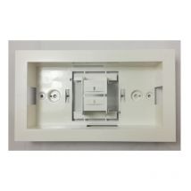 LUM10534 Einbaurahmen für ULTRALED-Block - Weiß - Cooper