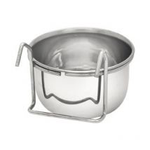 Comedero Ac.Inox. 0.9L C/Gancho - Copele