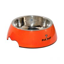 Copele - Comedero Melamina Petipop Naranja t''l'''