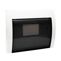 Couvercle AVE 8 modules AVE c porte fumée blanc 53T08BG