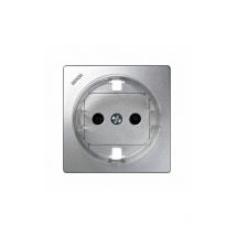 Simon - Coperchio base spina 2P + tt alluminio 73 Loft 73041-63