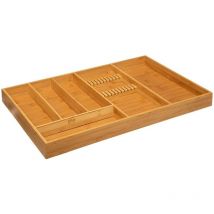 Vassoio portaposate tidy smart bamboo a 3 scomparti - 5five