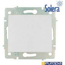 Coperchio cieco per incasso bianco 83x81mm s.europa s.europa Solera erp75